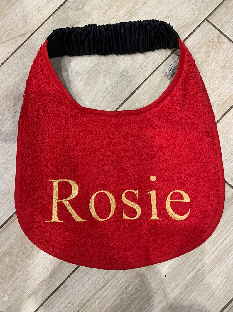 Slobber, Drool .Bibs Personalised With Your Pets Name Great For Newfoundlands.St Bernard's,Bull Mastiffs AllLarge Slobbering Dogs image 5