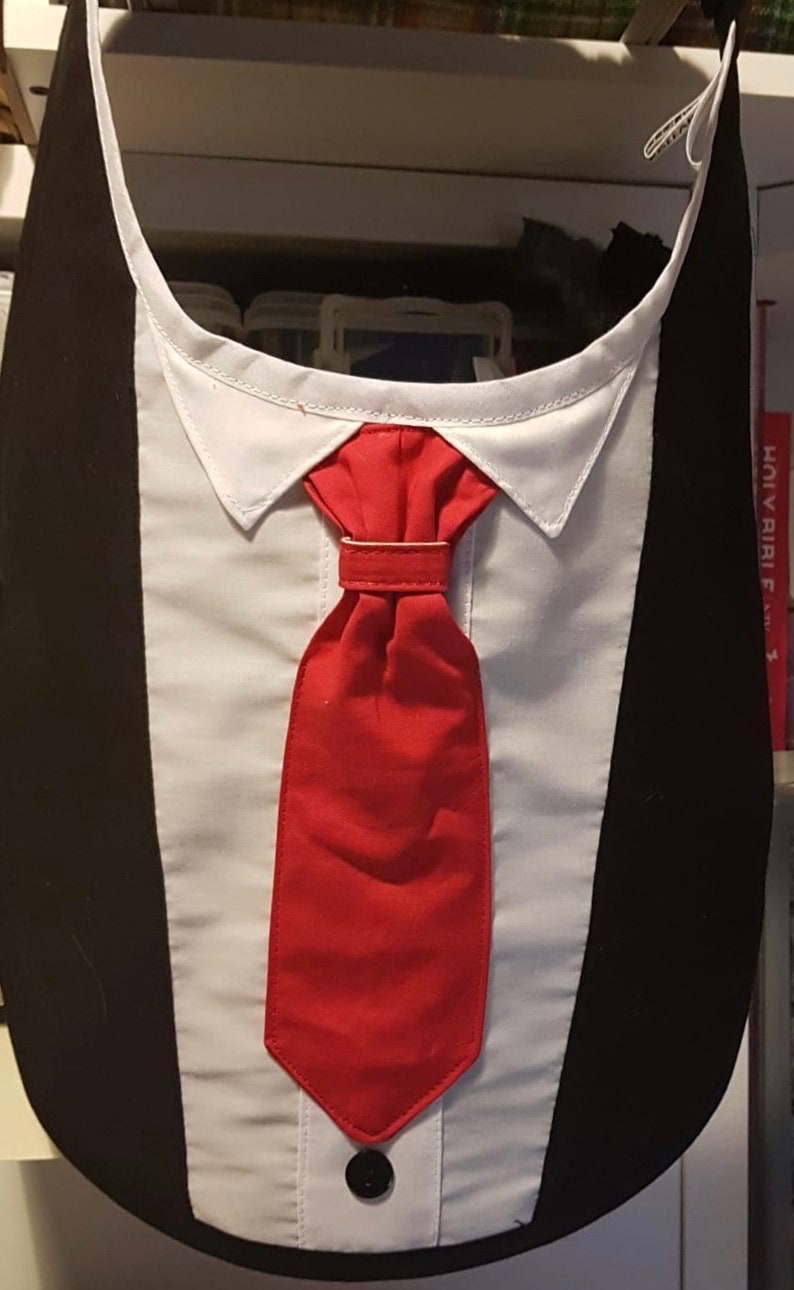 Big Dog Slobber Tie Tux Bib Great for Occasions Weddings Any | Etsy