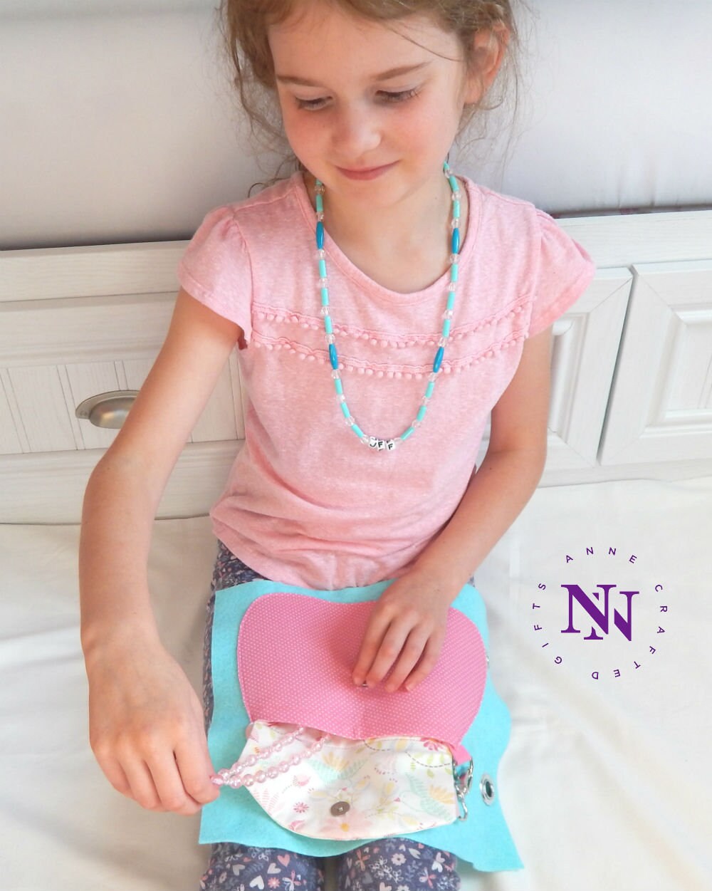 Quiet Book Page PATTERN, Busy Book Page for Girls Instant Download ...