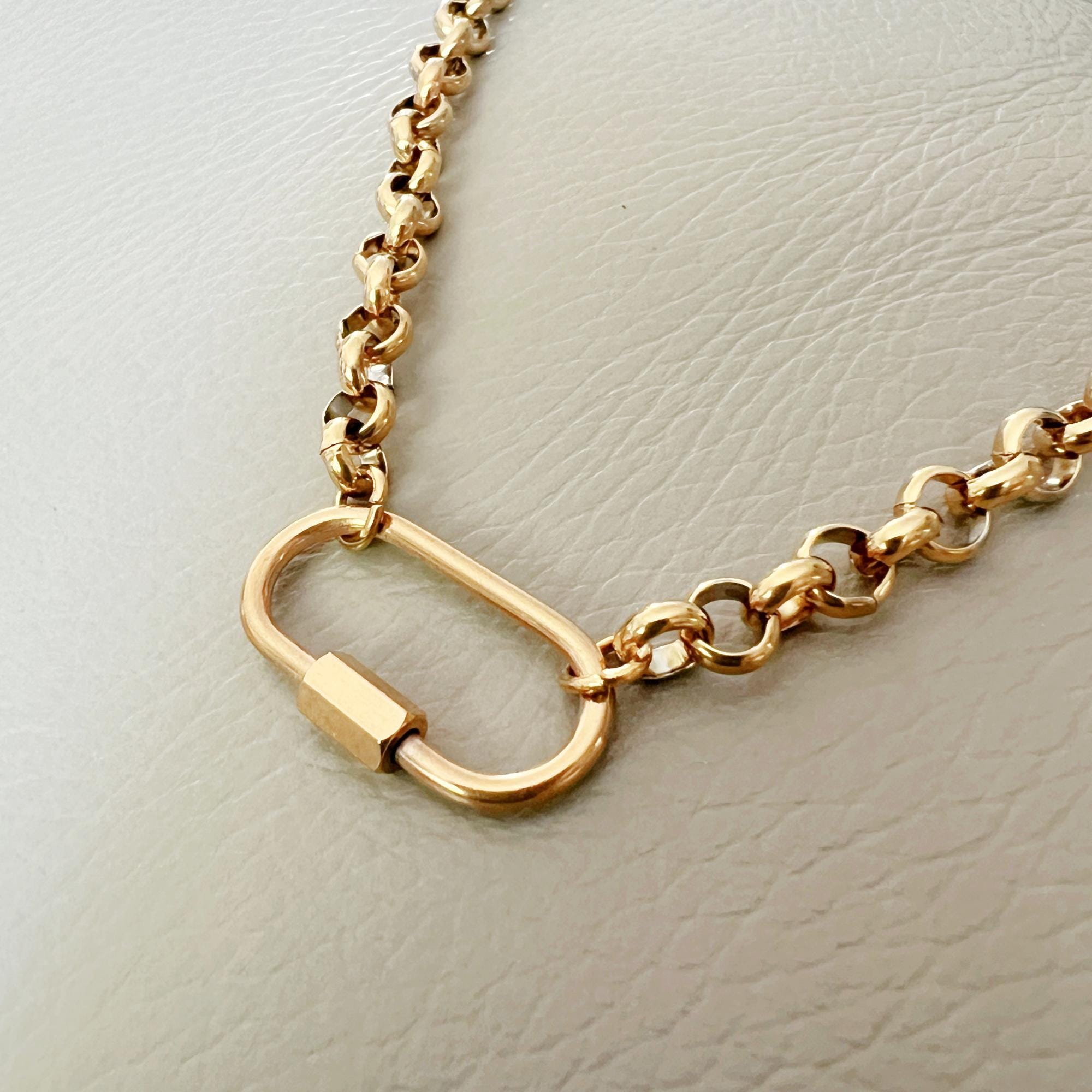 Carabiner Necklace - Etsy