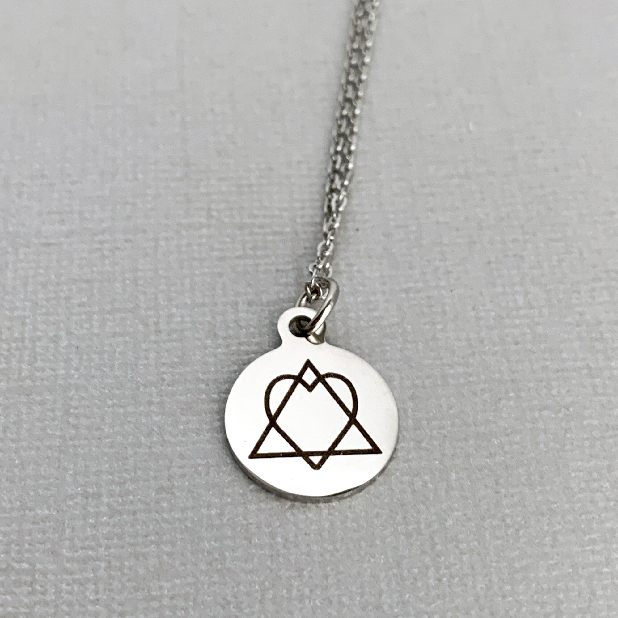Adoption Symbol Necklace Adoption Gift Adoption Jewelry | Etsy