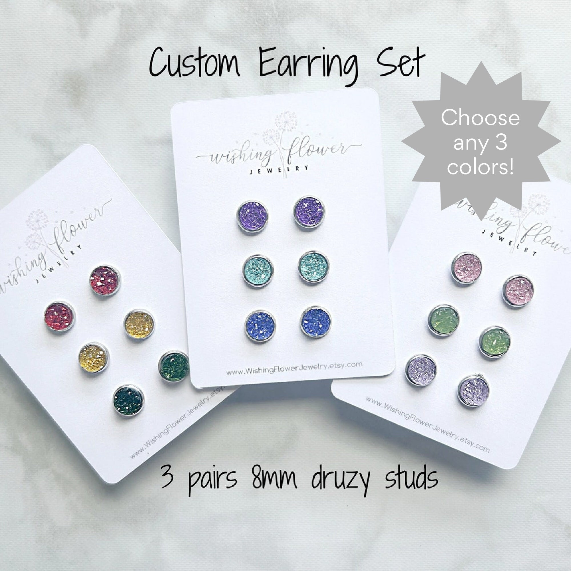 WishingFlowerJewelry Etsy