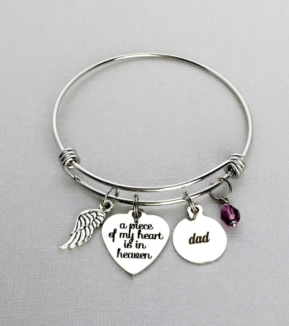 dad memorial bracelet