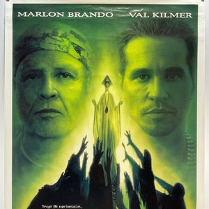 1996 The ISLAND Of DR. MOREAU One Sheet Movie Poster NSS960112 Brando Kilmer