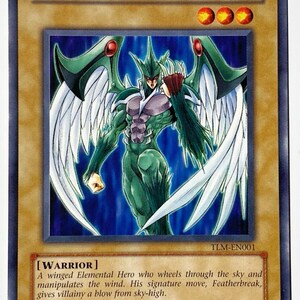 1996 Elemental Held Avian - TLM-EN001 - Häufig - 1st Edition Yugioh Karte - NM-MT