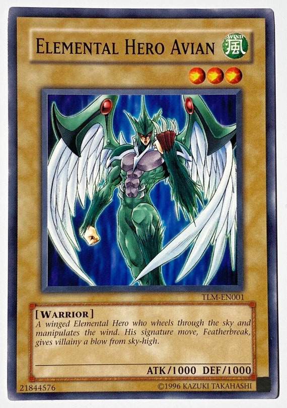 yugioh elemental cards Yugioh GX Jaden Yuki Premium 78 Card Deck Elemental HERO Flame Wingman + Extras