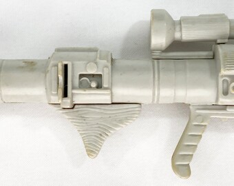 1988 Vintage Cops N Crooks Sgt Mace CAP ARMA Bazuca Original Branco Arma Peça Acessória Para Figura de Ação