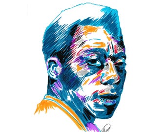 James Baldwin Portrait