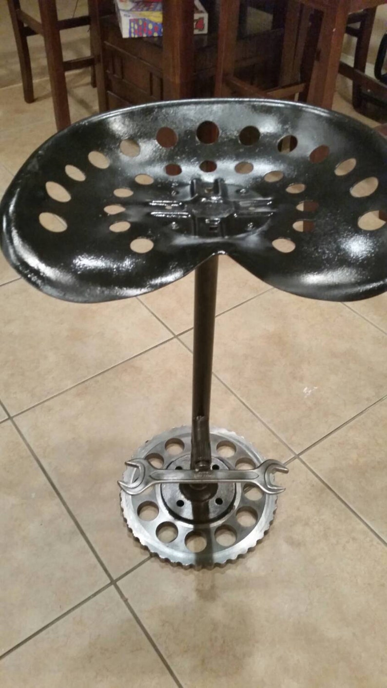 Antique Tractor Seat Stool Etsy
