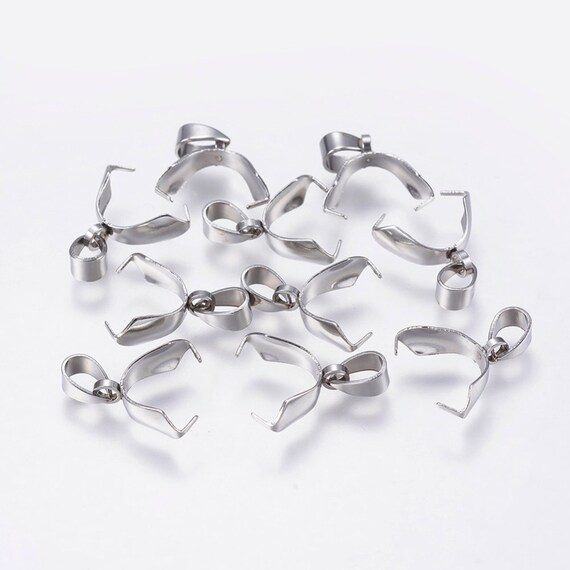 5 x Bélière en Acier Inox 11 x 7 mm 5 x Bélière en Acier Inox 11 x 7 mm