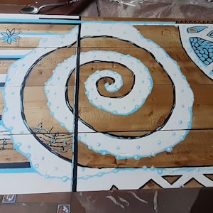 Handmade headboard