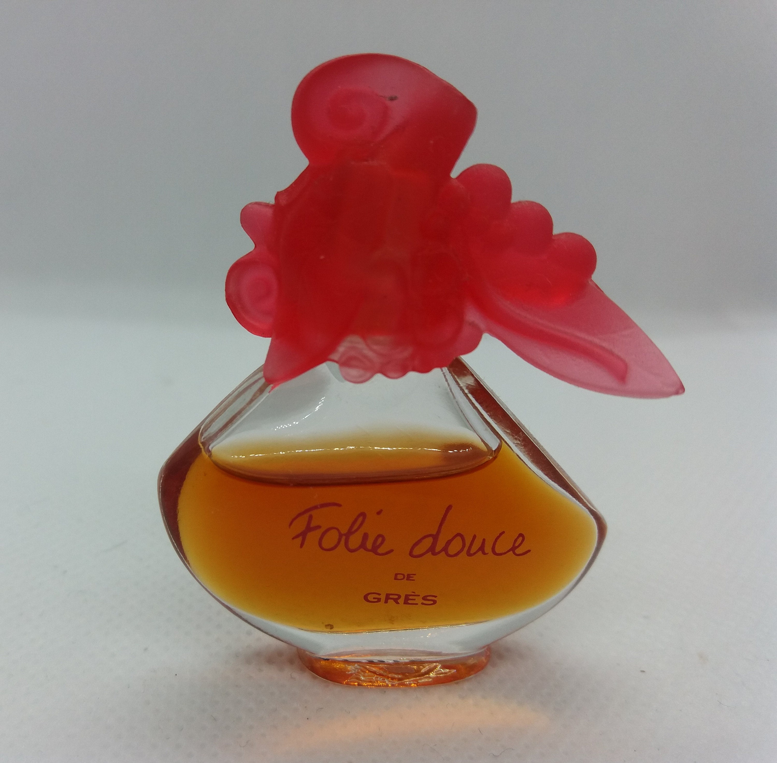 Folie Douce By Gres Eau De Parfum Perfume Miniature Parfum Profumo Mini Mignon 5ml 017 Oz 1997 Collectible Bottle Full Woman Perfume - 