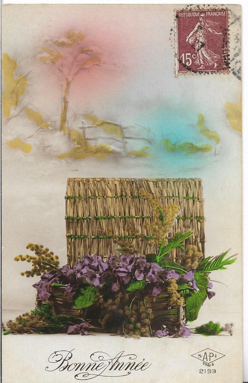 Postkarte Um 1930 Get U00f6nt Retro Karte Vintage Blumen Postkarte Box Blumen Sammlerst U00fcck Blumen Floral Botanische Postkarte Kunst Sammlerstucke Sammlerobjekte
