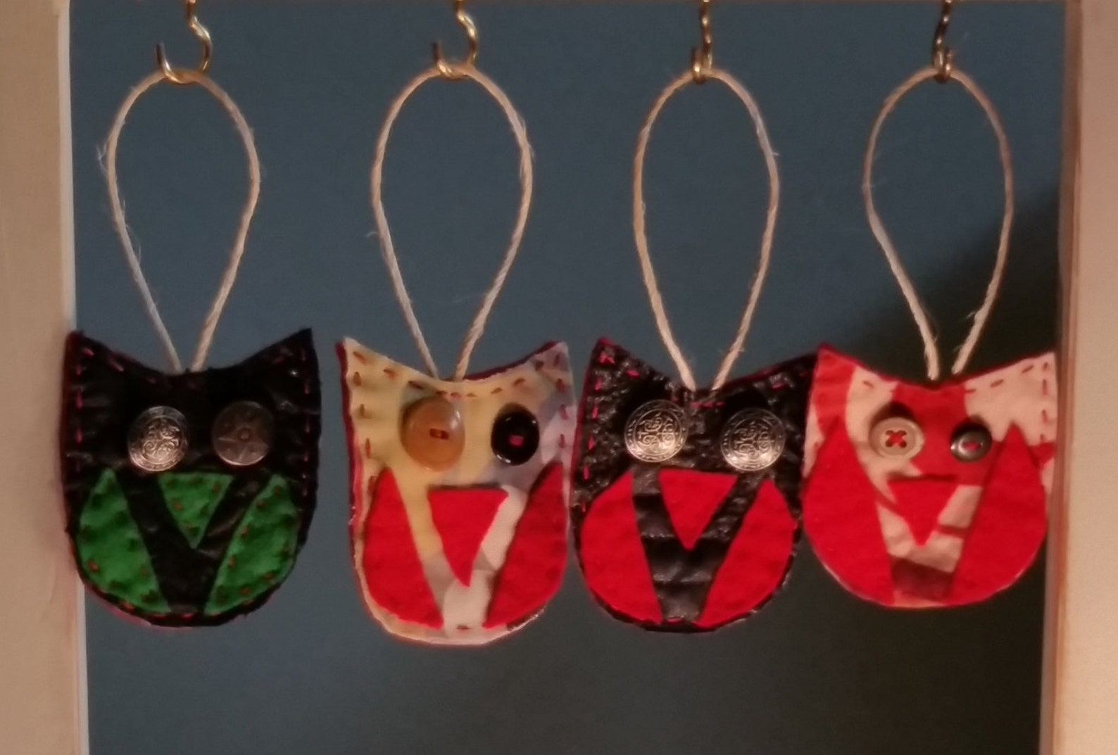 Owl Felt Ornaments - Etsy
