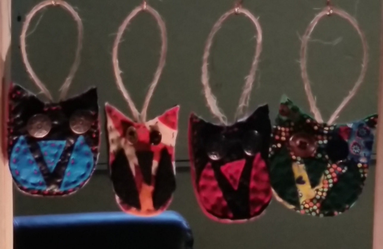 Owl Felt Ornaments - Etsy