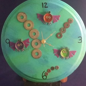 Time To Fly: Owl Clock image 1