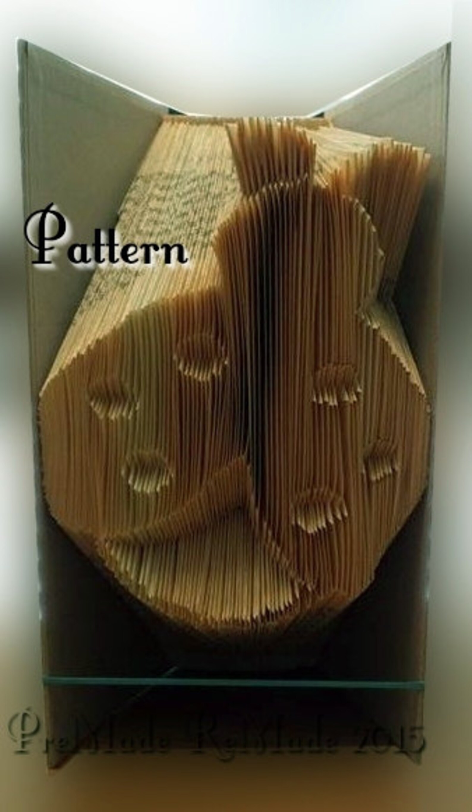 Ladybug - Folded Book Art Pattern - Instant Download! - Etsy