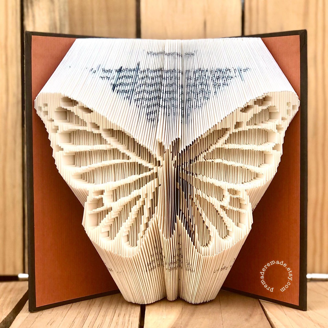 Monarch Butterfly Book Art Made to Order Etsy