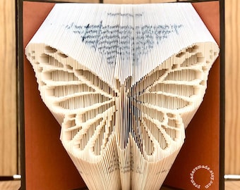 Arte del libro de la mariposa monarca: ¡hecho a pedido!