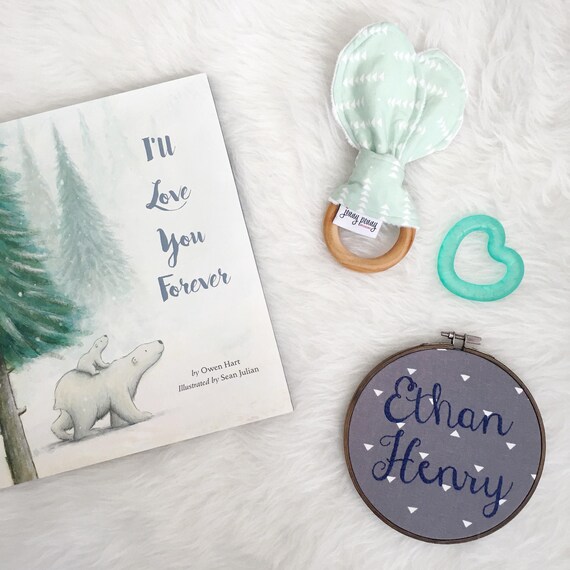 etsy baby name wall art