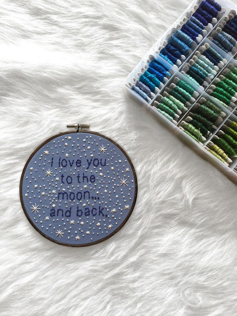 Celestial Nursery Decor Starry Sky Art Outer Space Nursery ...