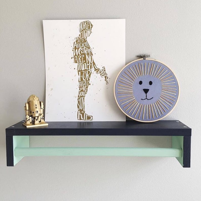 Nursery Art for Boys Hand Embroidered Fiber Art under 50 Baby Etsy