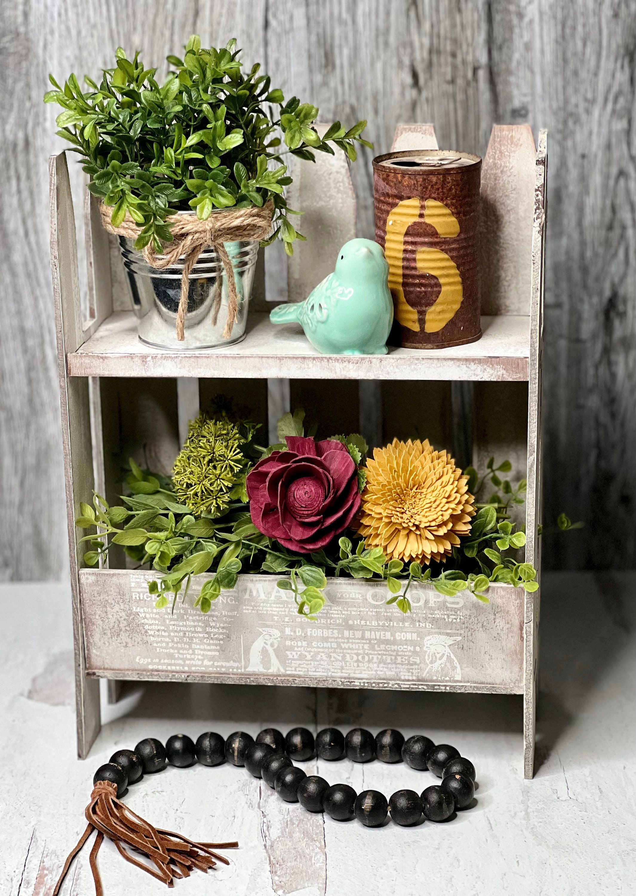 Rustic Picket Fence Box Tray_laser Cut File_digital File_not a Etsy