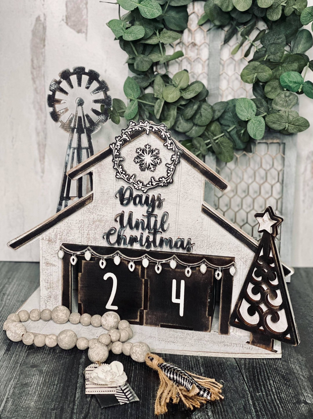 Barnprogram Countdown Interchangeable Countdown Barn_ Laser Cut File_glowforge Ready, Svg ...