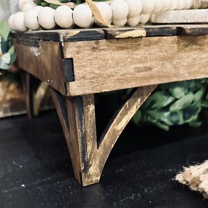 Farmhouse Rustic Pallet Riser Tray Laser Cut File. Digital Download ...