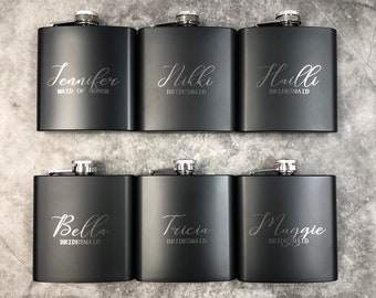 Groomsman Gift Flask for Men Groomsmen Proposal Best Man Proposal Personalize Engraving Flask Wedding Box Gift Set Groomsman Gift