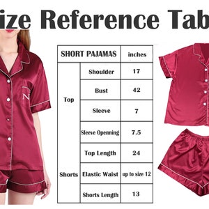 Wedding Getting Ready Outfits Pajama Pants Set Sleep Shirts Bridesmaid Gifts PJs PJ Shorts Personalize Monogram Bridesmaid Proposal Photo bild 7