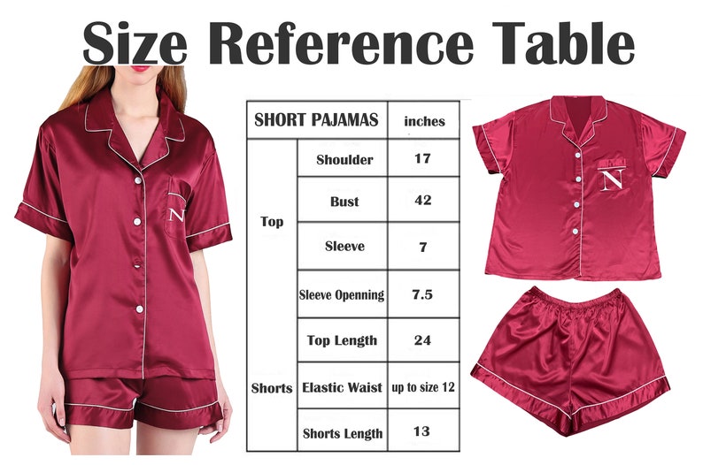 Wedding Getting Ready Outfits Pajama Pants Set Sleep Shirts Bridesmaid Gifts PJs PJ Shorts Personalize Monogram Bridesmaid Proposal Photo bild 7