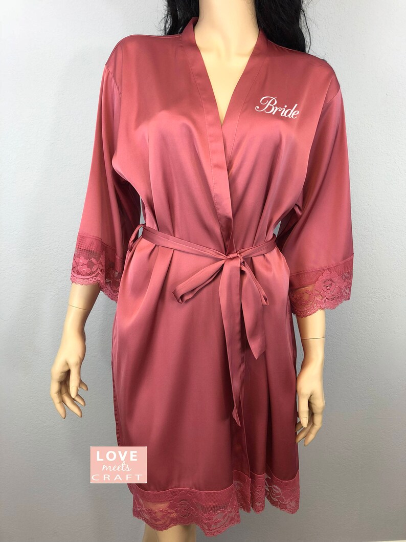 matching bridal robes