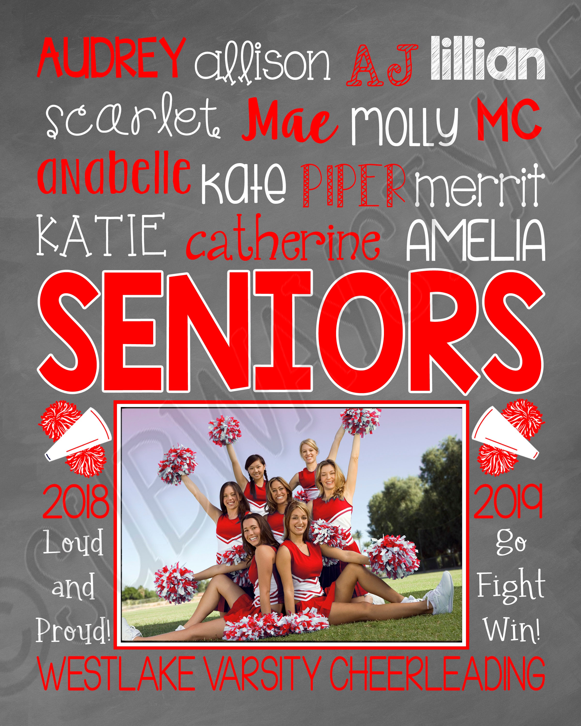 Senior Cheerleader Gift Ideas - sanibe5