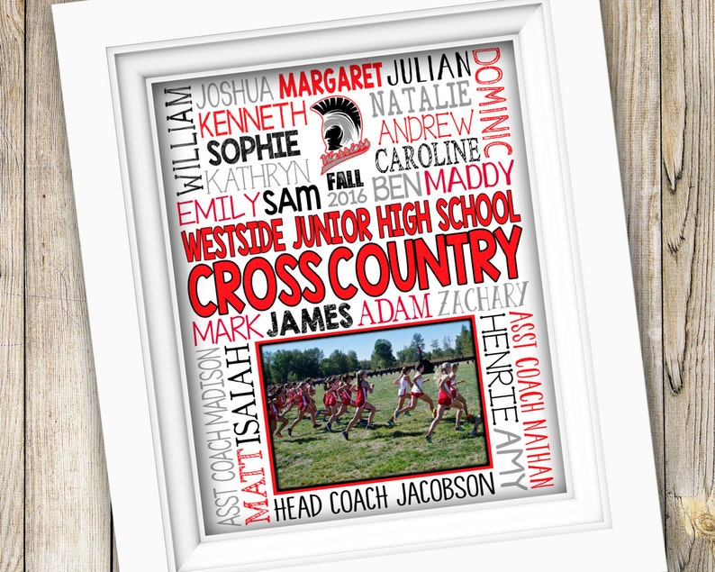Cross Country Coach Gift Cross Country Team Gift Etsy