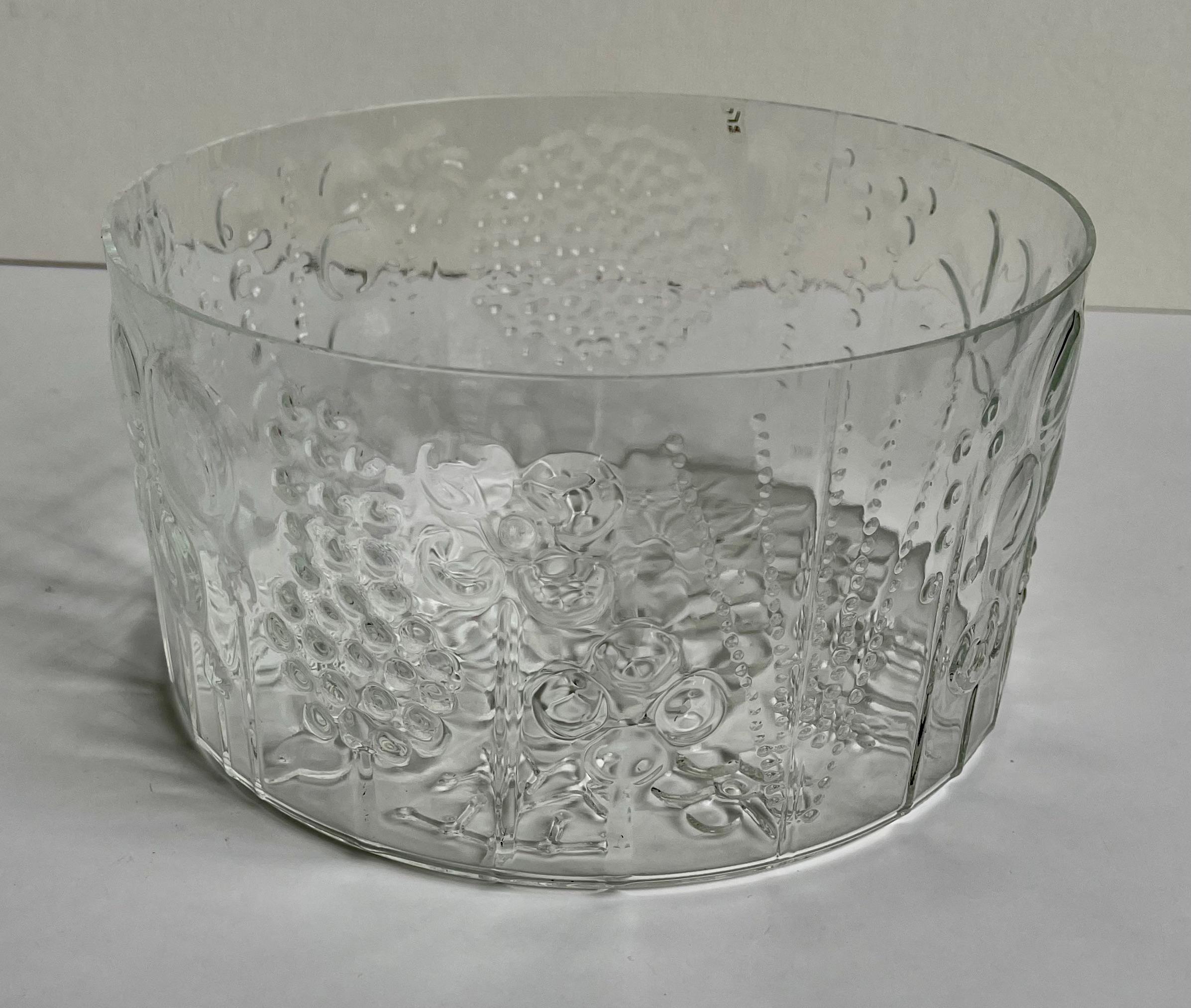 ARABIA - 15cm Oiva Toikka フローラ　flora IITTALA Glass Oiva Toikka Flora Arabia FINLAND Mid-century