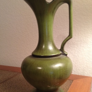 Vintage Royal Haeger Green Vase Pitcher Art Pottery