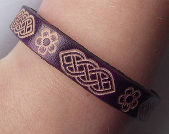 Dünne Lederarmbänder (16 Farben zur Auswahl)
