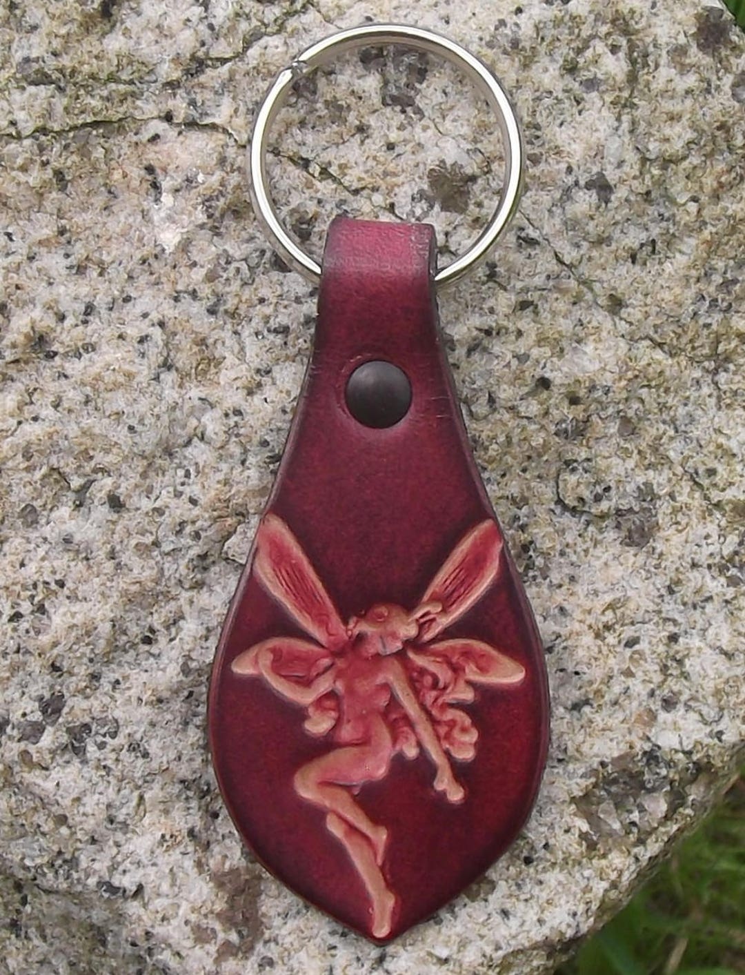 Leather Key Ring 
