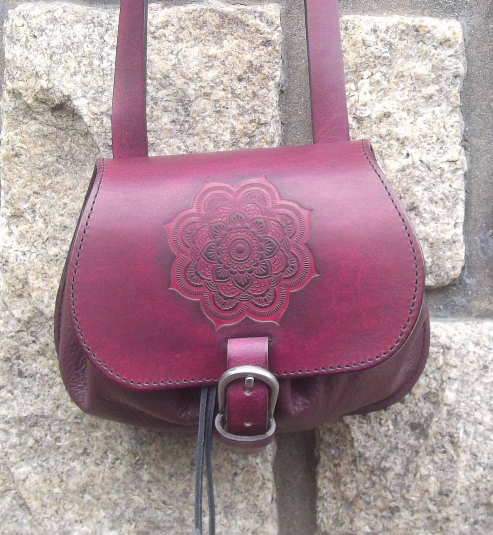 Sac à main artisanal avec bandoulière longue 557271122 - BUY HANDMADE