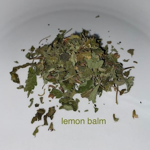 Lemon Balm Organic  Bulk Herb 1 oz.  grown from Texas