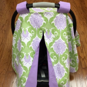 Lavendel & Lime Autositz Baldachin