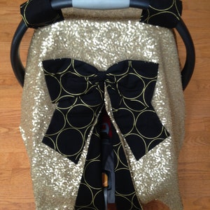 Sequined Car Seat Canopy