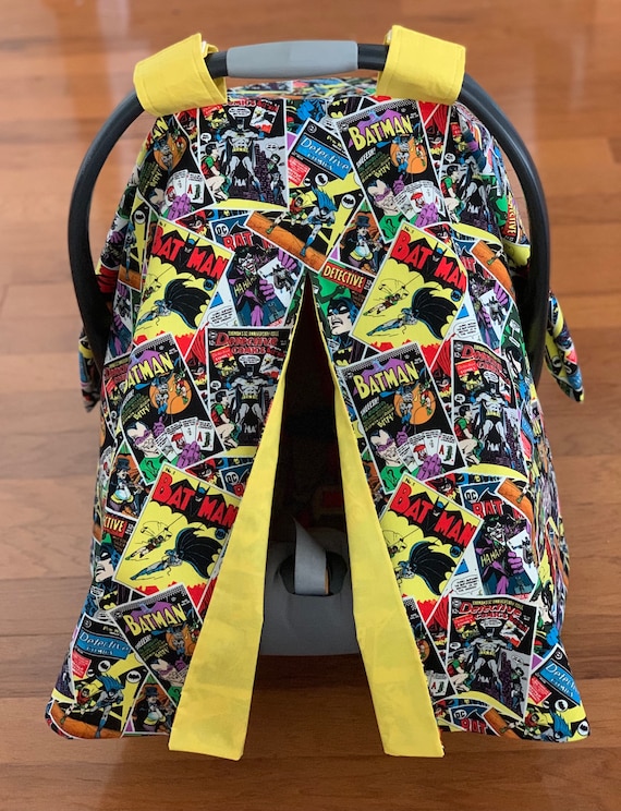 Batman Car Seat Canopy Etsy
