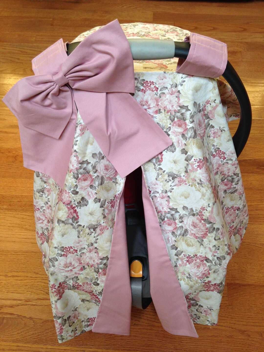 Pink Pique Car Seat Canopy main image 1