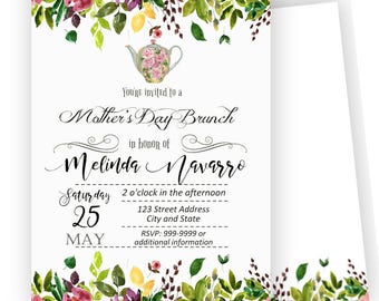 mother s day invite etsy
