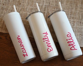 Perfectly Imperfect Discounted Personalized Island Water Bottle, Custom Lover Tumbler, White Island Inspired Tumbler, Bachelorette