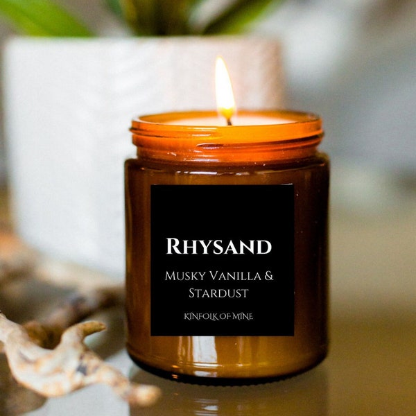 RHYSAND Soy Candle | Book Lover | Book Inspired | Literary Candle | Book Scented | acomaf | acotar | Kinfolk of Mine | Gift Box Option