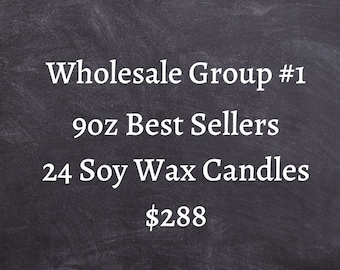 24 Wholesale Candles | Best Sellers | Sleeps with Dogs, Crazy Cat Lady, Puppy Breath, Hot Mess, Slobbers & Drools, Mama Bear