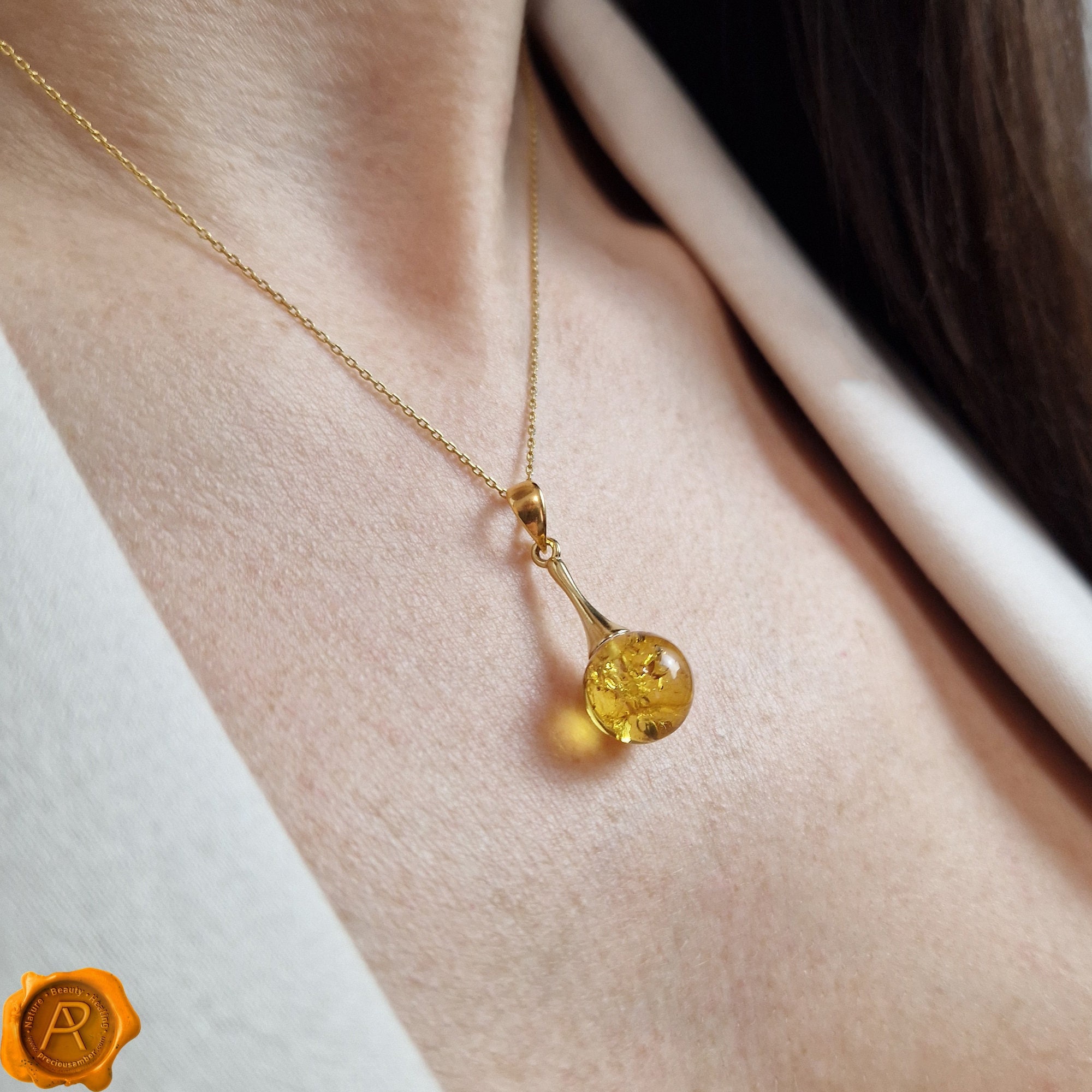 宝石 ゴールド クラシック ロング シルバー ラージ ティアドロップ 